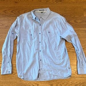 Toad&Co Sky Blue Casual Button-Down Shirt